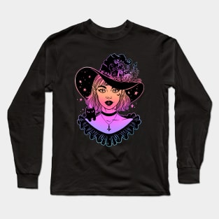 Fly agaric witch Long Sleeve T-Shirt